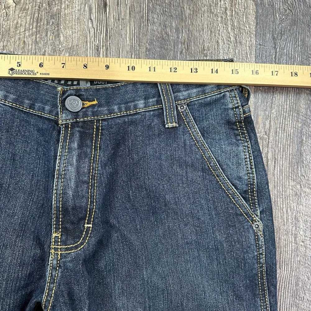 ARIAT Rebar M4 Relaxed Boot Cut Jean Phantom Carpenter Men's Size 30x30 Workwear - Picture 12 of 15